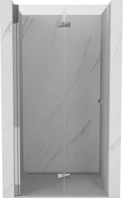 Mexen Mist-F сгъваеми душ врати леви 90 см, прозрачни, хром - 8A6-090-000-01-00-L