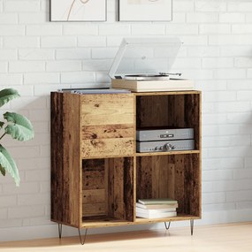 Sonata H медийен шкаф дъб 84.5x38x90 см инженерна дървесина