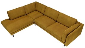 Тъмножълт ъглов диван Sigge - Sits