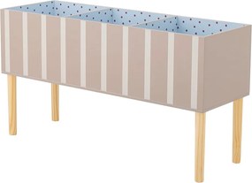 Бежова детска библиотека 90x50x30 cm Salam – Bloomingville Mini