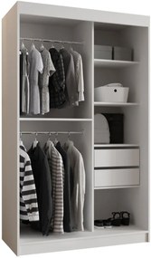 Гардероб Selfie 120 плъзгащ-Кашмир