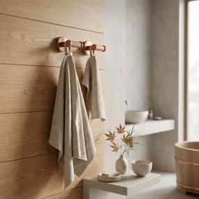 Двойна закачалка 6612 Modern Copper Brush