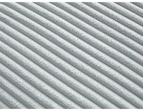 Светлосива табуретка от рипсено кадифе Chelsea – Bobochic Paris