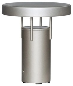 Светлосива LED затъмняваща се настолна лампа (височина 20 cm) BringMe – Hübsch