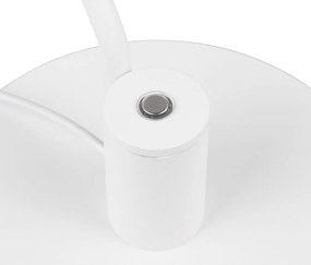 LED настолна лампа с огъваща се структура в матово бял цвят (височина 64 cm) Manduro – Trio