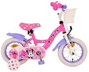 E&amp;L cycles - Детски велосипед с помощни колела, Мини Маус, 12 инча