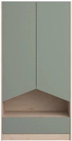 Гардероб Shield 2-врати-Prasino