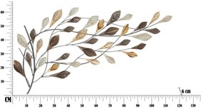 Декорация за стена в бяло-кафяв цвят , ширина 115,5 cm Ramo - Mauro Ferretti