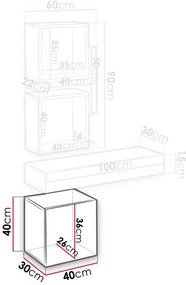 Висящ шкаф за окачване