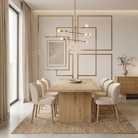 Самозалепваща декоративна лайсна Rea P14454CA 3,8cm Brush Gold