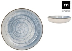 Дълбока купа LA MEDITERRANEA Swirl, 23 cm, порцелан
