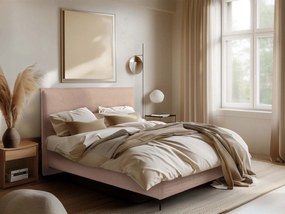 Тапицирано легло Puretta-Розов-180 x 200