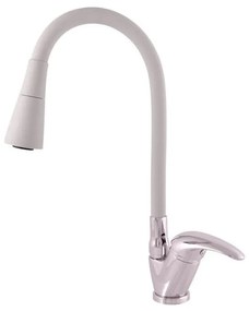 RAV Slezák SA006.0/13S - Смесител за мивка SAZAVA 35,6 см сив/лъскав хром