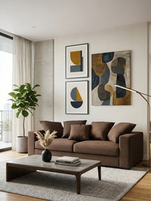 Диван Pilo Триместен-225φ 90β εκ-Tampa