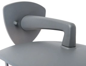 Класически външен фенер за стена надолу тъмно сив IP44 - Platar