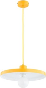Пендел на кабел ETERI 1xE27/15W/230V жълт