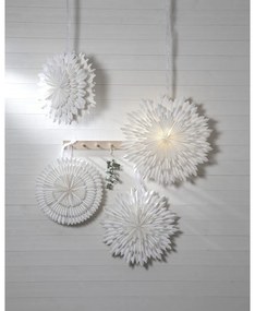 Бяла коледна светлинна украса ø 50 cm Frost - Star Trading