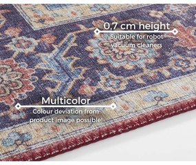 Червен и лилав килим , 120 x 160 cm Anthea - Nouristan