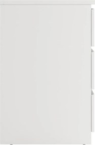 Бял скрин 77x76x50 cm Naia – Tvilum