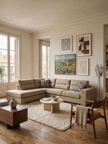 Ъгъл диван Caza-Right-260φ 200β-Sand