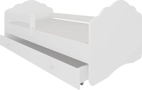 Kids bed Leomari-бял