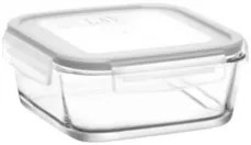 Lav - Стъклена кутия с бял капак 375мл PK0002 FRS 227