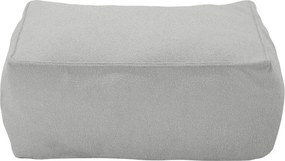 Светлосива градинска табуретка от прежда с примки от букле Grow – Blomus