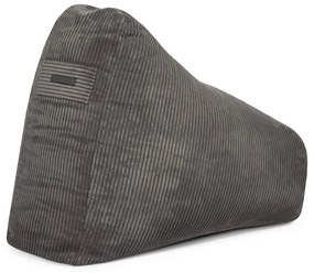 Детски пуф от рипсено кадифе в тухлен цвят Snug 80 – SLOWDOWN