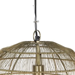 Модерна висяща лампа месинг 42 см - Bolti