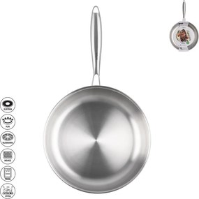 Тиган от неръждаема стомана ø 28 cm Steela – Orion