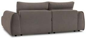 Кафяв ъглов диван Aden – Bobochic Paris