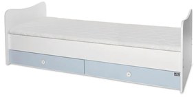 LORELLI Classic Трансформиращо се легло-люлка 190/72 см. MINI MAX БЯЛО/BABY BLUE