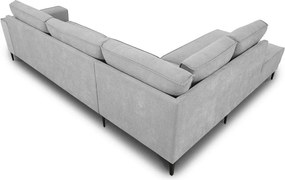 Сив ъглов диван (ляв ъгъл/L форма) Copenhagen – Scandic