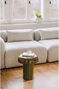 Стоманена кръгла странична масичка ø 40 cm Miko – noo.ma