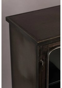 Черна метална витрина 60x100x35 cm Denza – Dutchbone