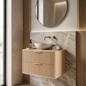 Шкаф за мивка Rea Mono 60cm Beige