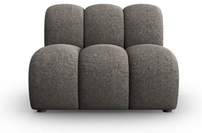 Тъмносив модулен диван (среден модул) Lupine – Micadoni Home