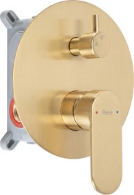 Душ система за вграждане Rea Drop Brush Gold  + BOX