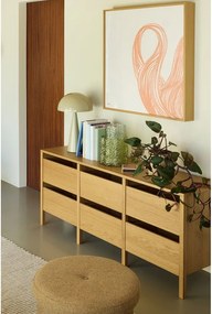 Скрин от декор от дъб в естествен цвят 150x65x40 cm Forma – Hübsch