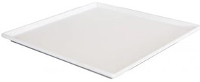 Меламиново плато бяло 29x29x1см (K-2060)AN
