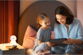 Бяла детска нощна лампа Leo – Fischer &amp; Honsel