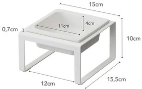 Керамична купа с основа за домашен любимец Tower - YAMAZAKI