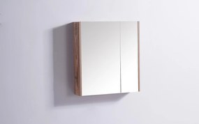PVC горен шкаф за баня с огледало Ароба 2