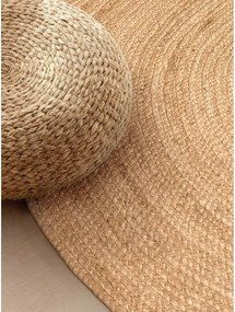 Двустранен ръчно изработен ютен килим в естествен цвят 160x230 cm Braided – Hanse Home