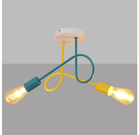 Детски плафон OXFORD 2xE27/15W/230V