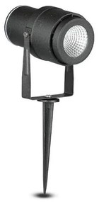 LED Екстериорна лампа LED/12W/230V 3000K черна IP65