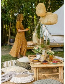 Бамбуков фенер 32 см Musu - Bloomingville