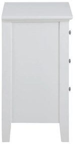 Бяло нощно шкафче Linnea - Actona