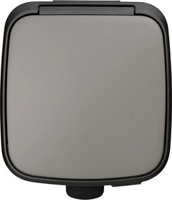 Сиво стоманено кошче за боклук с педал 30 l Bo – Brabantia