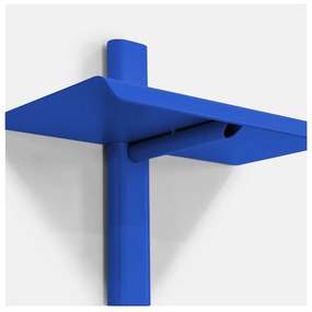 Син метален стенен рафт 28 cm Hola – Spinder Design